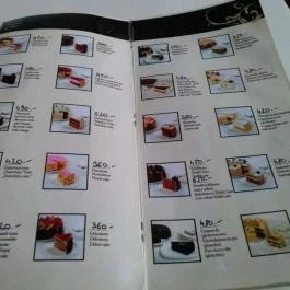 Cziniel Cukrászda & Kávéház Budapest - Étlap/itallap