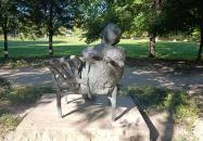 Czóbel Béla szobra Szentendre