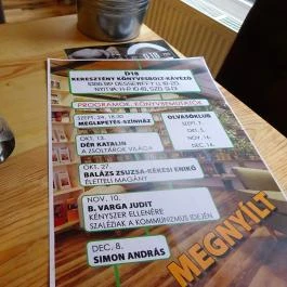 D18 Café & Bar Budapest - Étlap/itallap