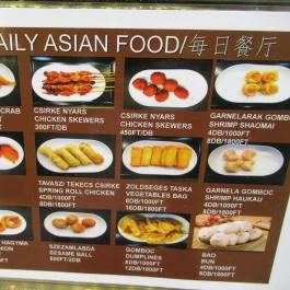 Daily Asian Food Sushi Bar & Restaurant Budapest - Étel/ital