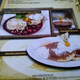Dallas Étterem Budapest - Étlap/itallap