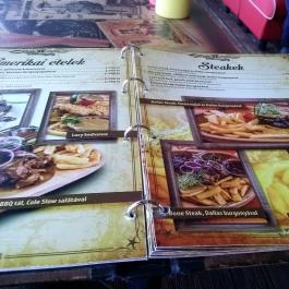 Dallas Étterem Budapest - Étlap/itallap