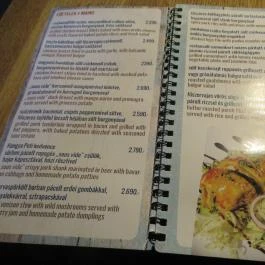 Dalmát Szamár Bisztró Szentendre - Étlap/itallap