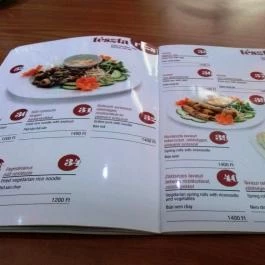 Dang Muoi Pho Bistro - Nagymező utca, Budapest - Étlap/itallap