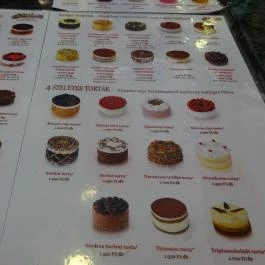 Daubner Cukrászda Budapest - Étel/ital