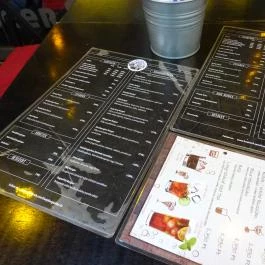 Deep Burger - Akácfa utca Budapest - Étlap/itallap