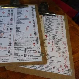 Deep Burger - Akácfa utca Budapest - Étlap/itallap