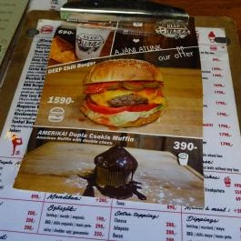 Deep Burger - Akácfa utca Budapest - Étlap/itallap