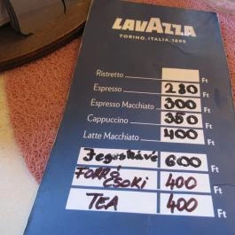 Déli Cukrászda & Fagyizó, Cegléd - Étlap/itallap