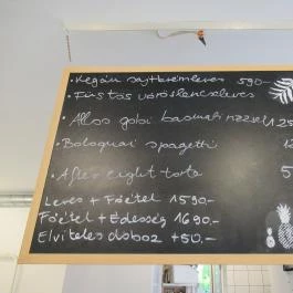 Botané Mentes Vegán Étterem Budapest - Étlap/itallap