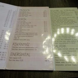 Délibáb Kávézó & Street Food, Cegléd - Étlap/itallap