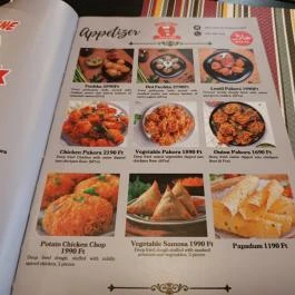 Deshi Dine Taste of Home Budapest - Étlap/itallap