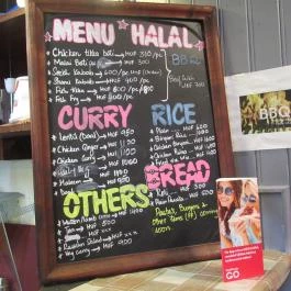 Desi Deera Budapest - Étlap/itallap