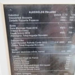 Desszertem Miskolc - Étlap/itallap