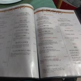 Devbhoomi Indian Restaurant Budapest - Étlap/itallap