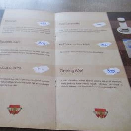 Diana Cukrászda, Edelény - Étlap/itallap