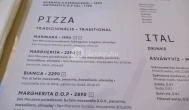 Digó Pizza - Kazinczy utca Budapest - Étlap/itallap