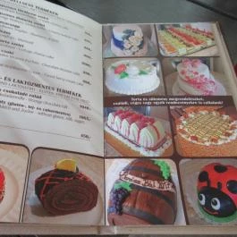 Dinasztia Cukrászda, Siófok - Étlap/itallap