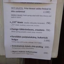 DIÓ delicate:cantine Budapest - Étlap/itallap