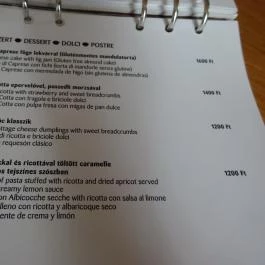 Divin Porcello - A Sonka Bár Budapest - Étlap/itallap