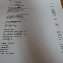 Divin Porcello - A Sonka Bár Budapest - Étlap/itallap