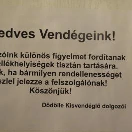Dödölle Kisvendéglő Nagykanizsa - Egyéb