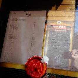 Doktor Blažej - Primátor Pub Budapest - Étlap/itallap