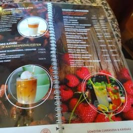 Dömötöri Cukrászda & Kávézó Sopron - Étlap/itallap