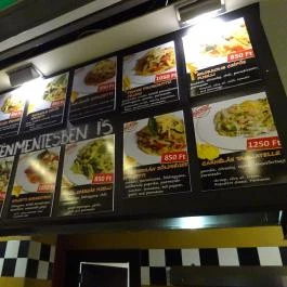 Don Pepe Étterem & Pizzéria - Váci úti Tesco Budapest - Étlap/itallap
