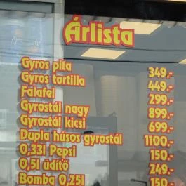 Döner Kebab Express - Tesco, Dunakeszi - Étlap/itallap