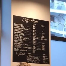 DÓZIS - Fine Pastries & Specialty Coffee Budapest - Étlap/itallap