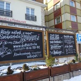Drót Bisztró Miskolc - Étlap/itallap
