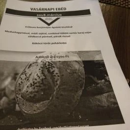 Drót Bisztró Miskolc - Étlap/itallap