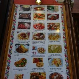 Drum Cafe Langosh & Gulash Bar Budapest - Étlap/itallap