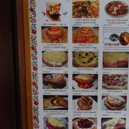 Drum Cafe Langosh & Gulash Bar Budapest - Étlap/itallap