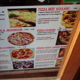 Drum Cafe Langosh & Gulash Bar Budapest - Étlap/itallap