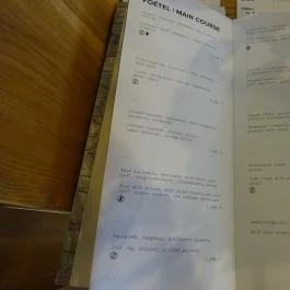 Dűlő Miskolc - Étlap/itallap