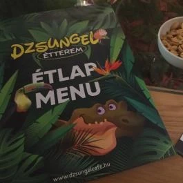 Dzsungel Kávézó & Étterem, Budapest - Étlap/itallap
