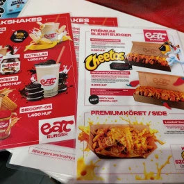 EAT Burger Budapest - Étlap/itallap