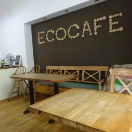 Ecocafe Budapest - Belső