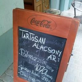 Édes Anna Cukrászda Nyíregyháza - Étlap/itallap