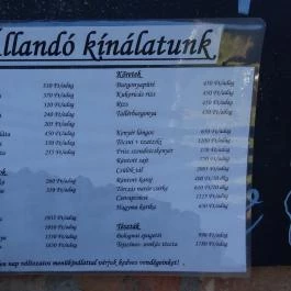 Édeske Cukrász Műhelye, Nagymaros - Étlap/itallap