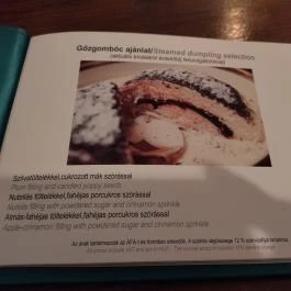 Édesmindegy, Budapest - Étlap/itallap