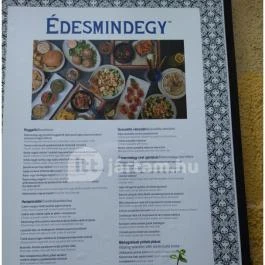 Édesmindegy, Budapest - Étlap/itallap