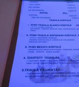 El Cactus Tequila Bár