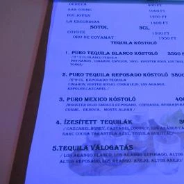 El Cactus Tequila Bár, Miskolc - Egyéb