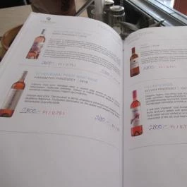 El Nino Bisztró, Budapest - Étlap/itallap