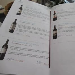 El Nino Bisztró, Budapest - Étlap/itallap