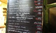 Eldorádó - Rákóczi téri Vásárcsarnok Budapest - Étlap/itallap