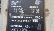 Elit Pub Budapest - Étlap/itallap